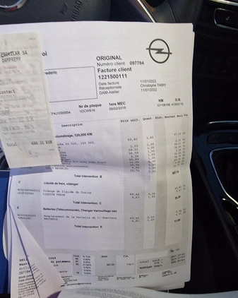 Opel Insignia cena 49200 przebieg: 189000, rok produkcji 2018 z Szczecin małe 781